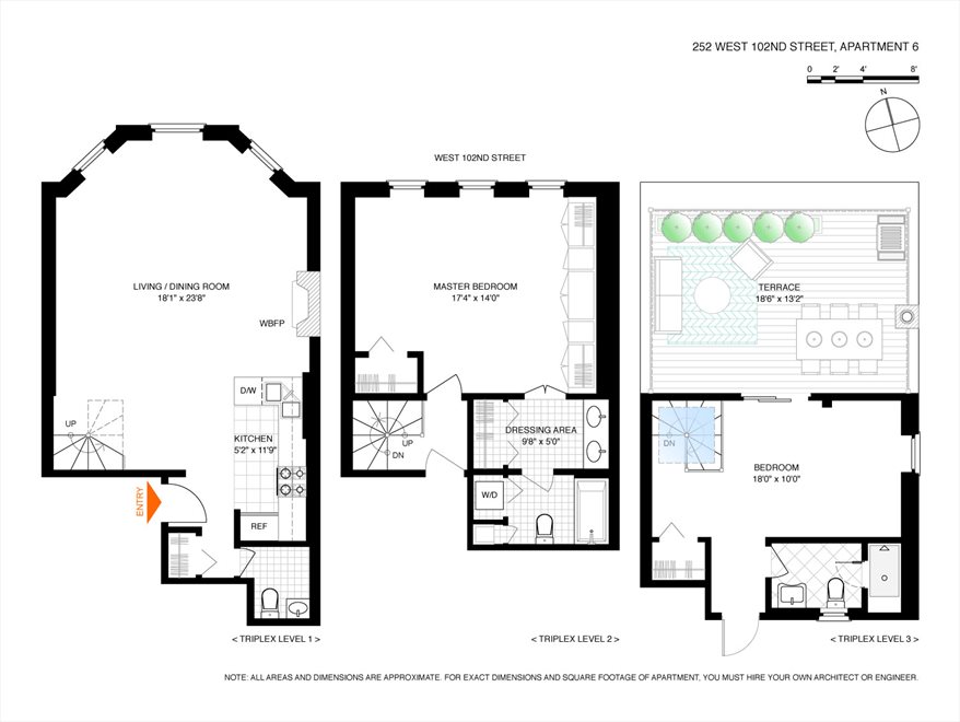 252 West 102nd Street Apt 6 No Neighborhood Nyc Real Estate