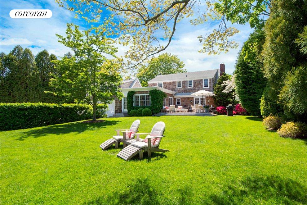 New York City Real Estate | View 48 Captains Neck Lane | Rolling lawn and room to expand | View 2