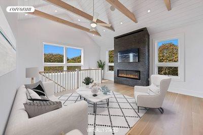 The Hamptons Real Estate | View 23 Fairview Road | den,virtually staged | View 12