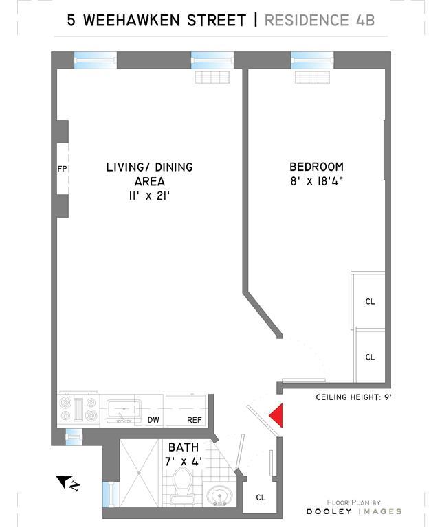 5 Weehawken Street, #4B