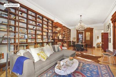 New York City Real Estate | View 917 President Street, 1 | Gracious Parlor Living | View 2