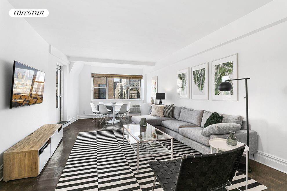 New York City Real Estate | View 301 East 66th Street, 7E | Living Room