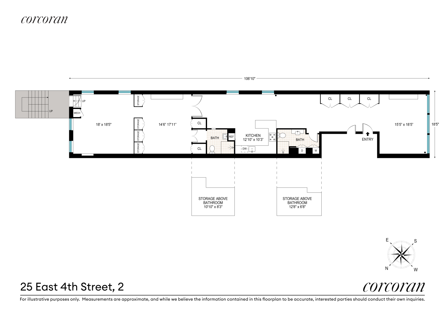 25 East 4th Street 2 Greenwich Village New York NY 10003