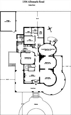 New York City Real Estate | View 1306 Albemarle Road | Floorplan 2