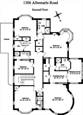 New York City Real Estate | View 1306 Albemarle Road | Floorplan 3