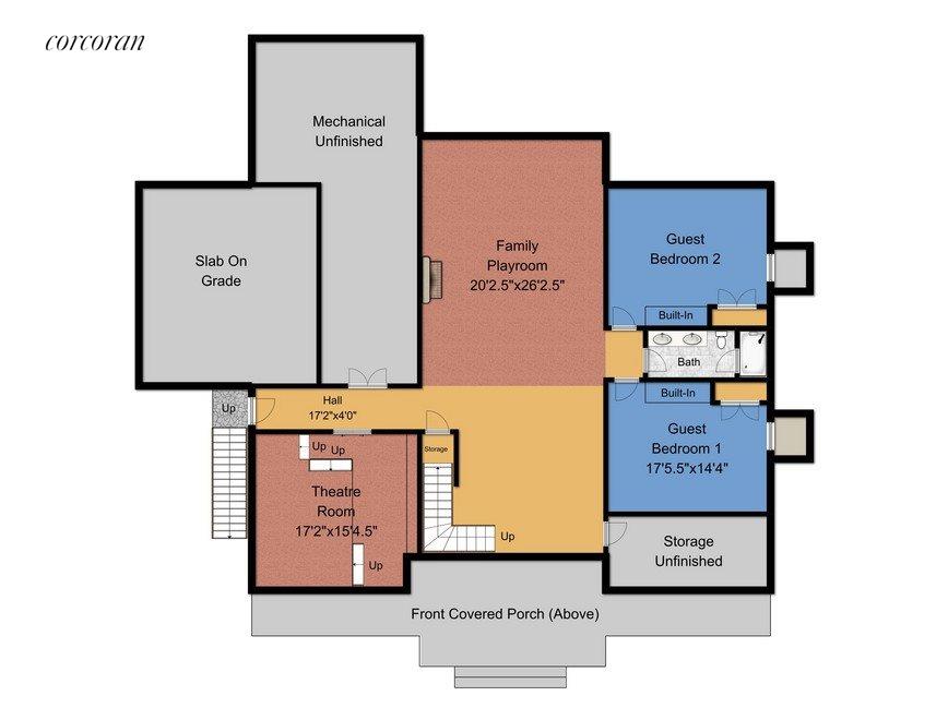 New York City Real Estate | View  | Floor Plans - Lower Level | View 5