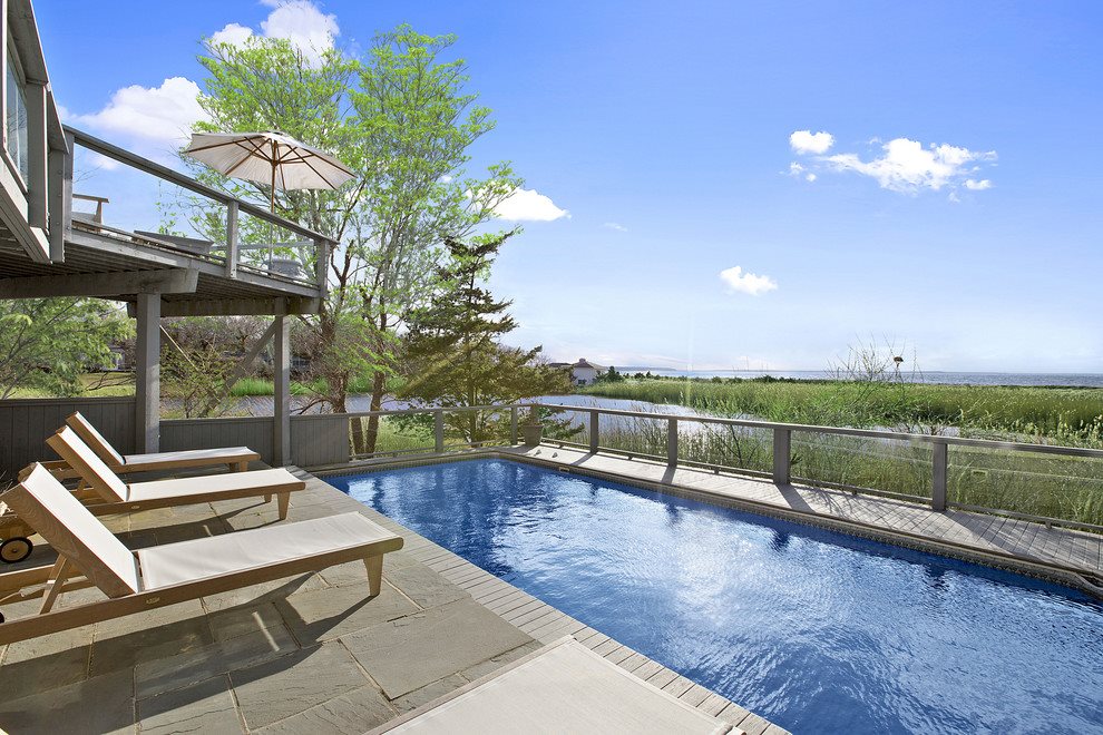 New York City Real Estate | View  | Waterside Heated Pool | View 4