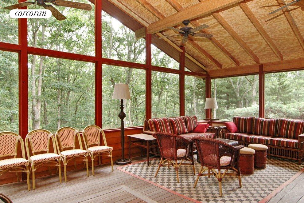 New York City Real Estate | View 181 Springy Banks Road | Screened-In Porch | View 3