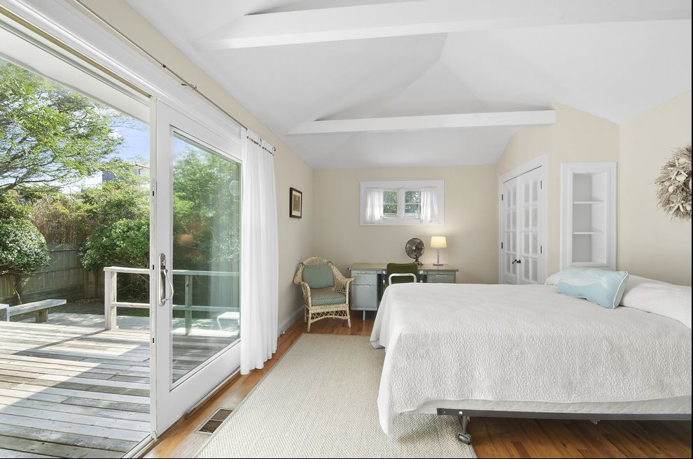 New York City Real Estate | View  | Sunny Rear Deck off the Master Bedroom | View 4