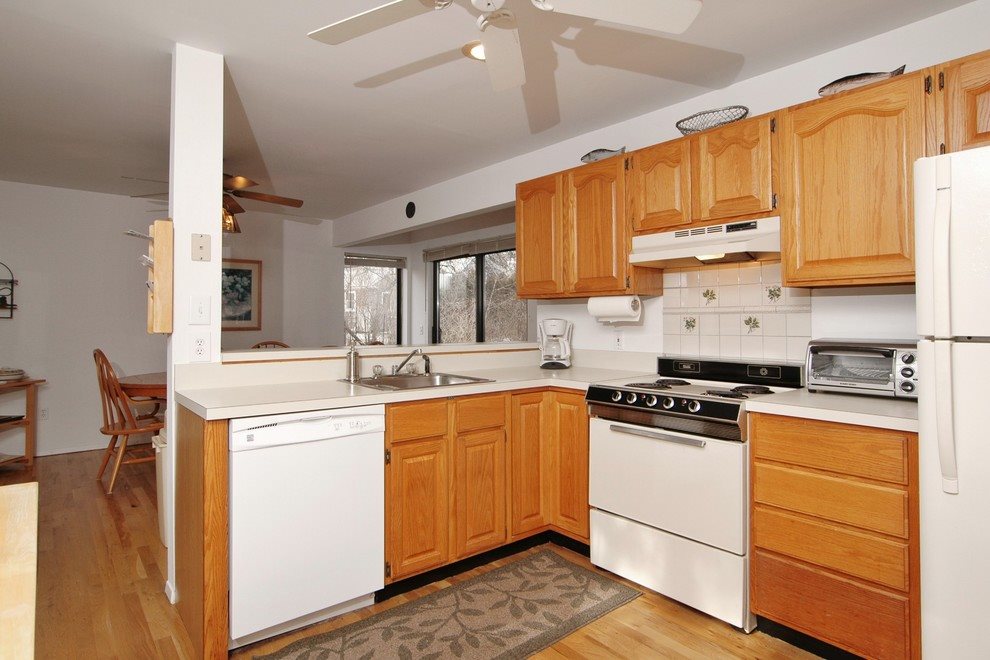 New York City Real Estate | View  | kitchen opened to dining and back deck | View 3