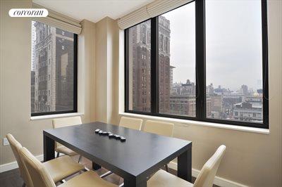 New York City Real Estate | View 101 West 24th Street, 10C | Exposures offer serene and beautiful views | View 3