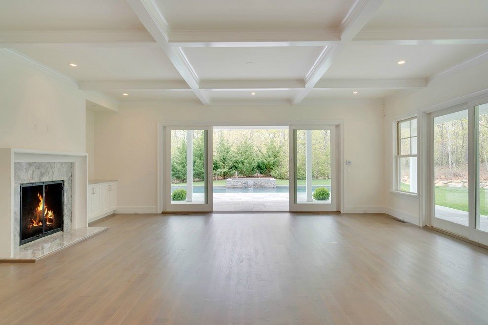 New York City Real Estate | View  | Coffered Ceiling Great Room | View 4