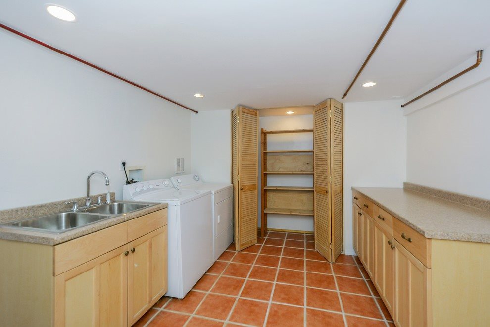 New York City Real Estate | View  | Lower level has Laundry, storage and cabinets | View 17