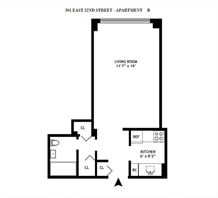 New York City Real Estate | View East 22nd Street | 1 Bath