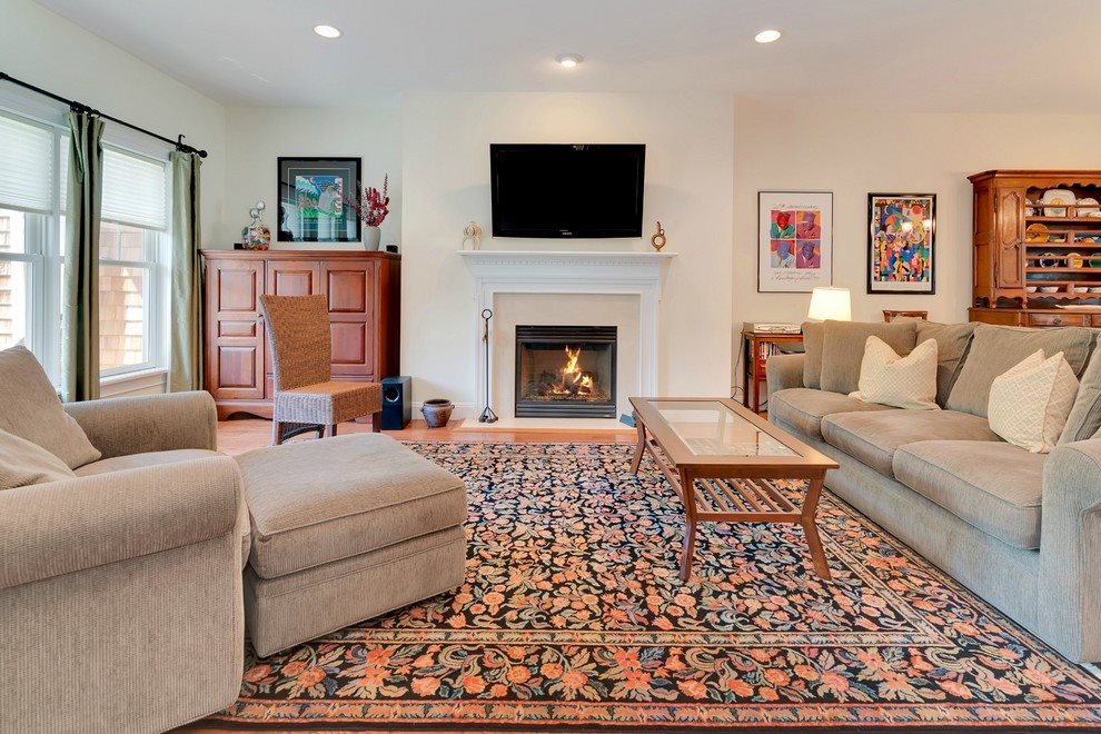 New York City Real Estate | View  | Living Room with Fireplace | View 5