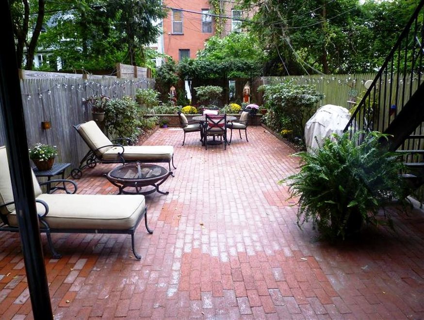 New York City Real Estate | View 133 Saint James Place, garden | room 7 | View 8