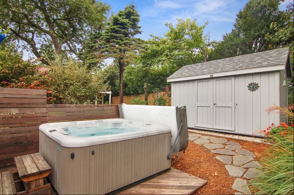 New York City Real Estate | View  | Hot Tub and Electrified Shed | View 12