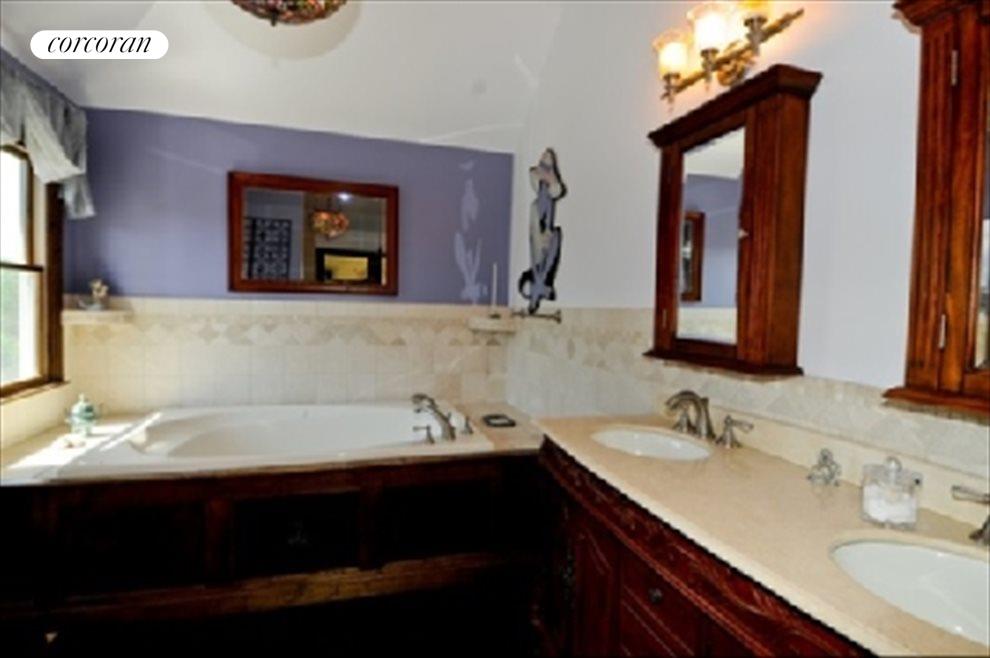 New York City Real Estate | View  | Master bath with custom glazed walls | View 9