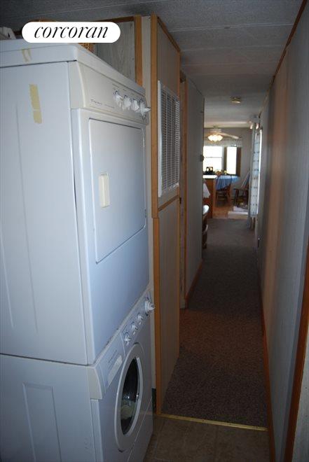New York City Real Estate | View  | Hallway with washer and dryer | View 10