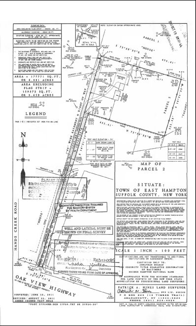 New York City Real Estate | View  | flag lot_survey | View 2
