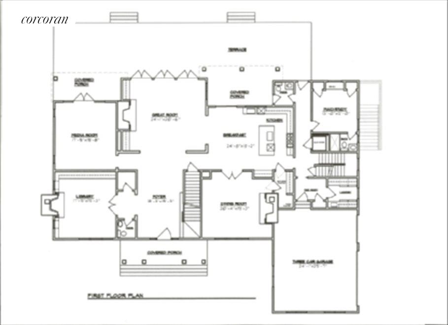 New York City Real Estate | View  | First Floor Plan | View 5