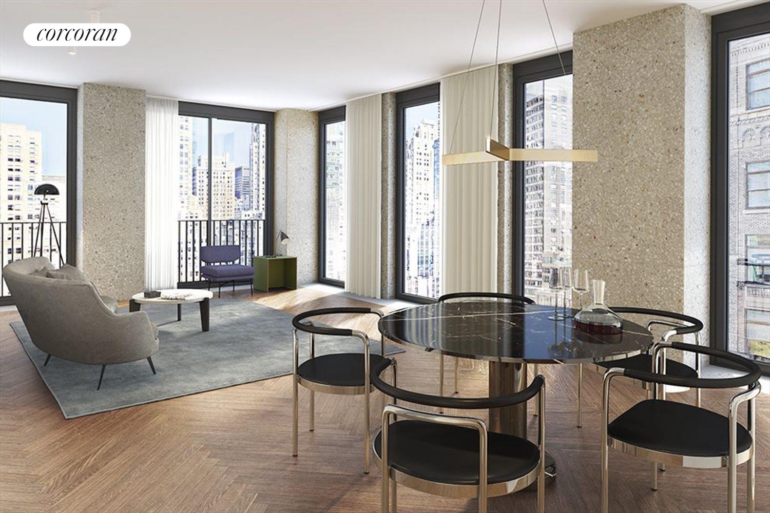 New York City Real Estate | View 16 West 40th Street, 30B | room 1 | View 2
