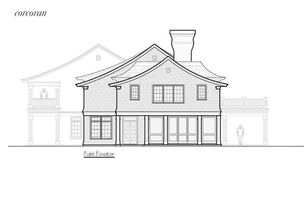 New York City Real Estate | View  | proposed right elevation | View 6