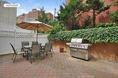 New York City Real Estate | View 238a Franklin Avenue, 1B | Move the get-together outside for a summer BBQ | View 7