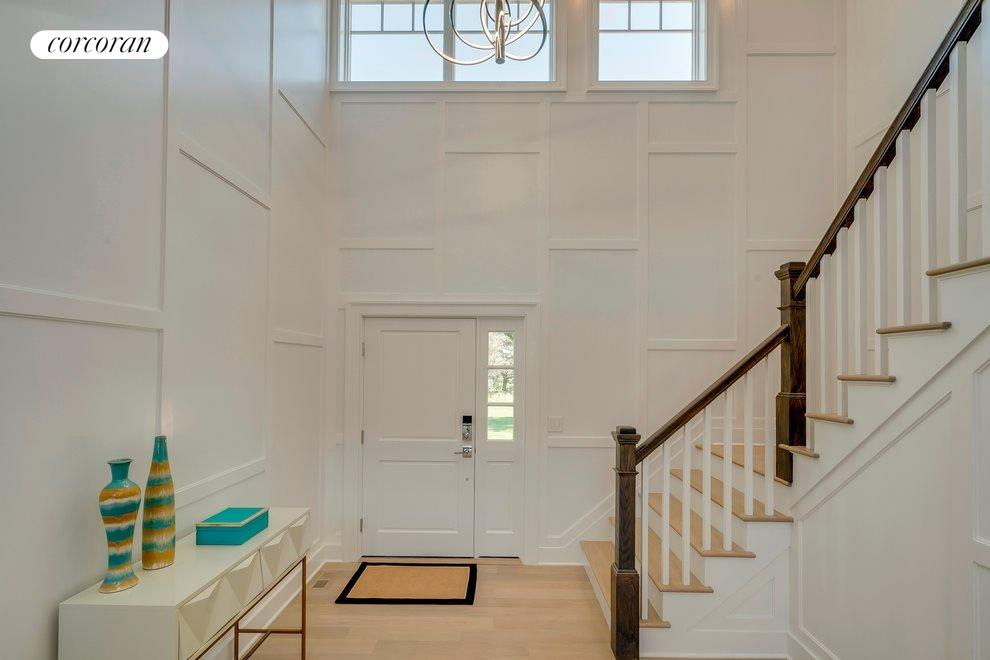 New York City Real Estate | View  | Double height Paneled Entrance Foyer | View 4