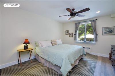 New York City Real Estate | View 238a Franklin Avenue, 1B | Cali King size bedroom with garden view & walk in | View 3