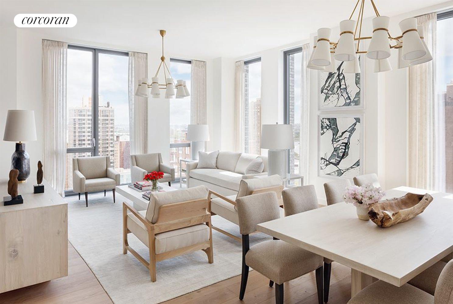 New York City Real Estate | View 360 East 89th Street, 24A | 3 Beds, 3 Baths | View 1