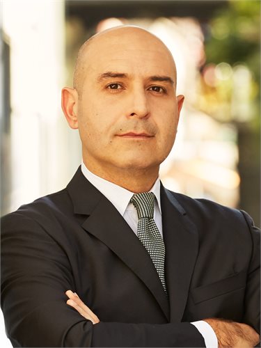 Behzad Amiri, a top real estate agent in New York City for Corcoran, a real estate firm in Park Slope.