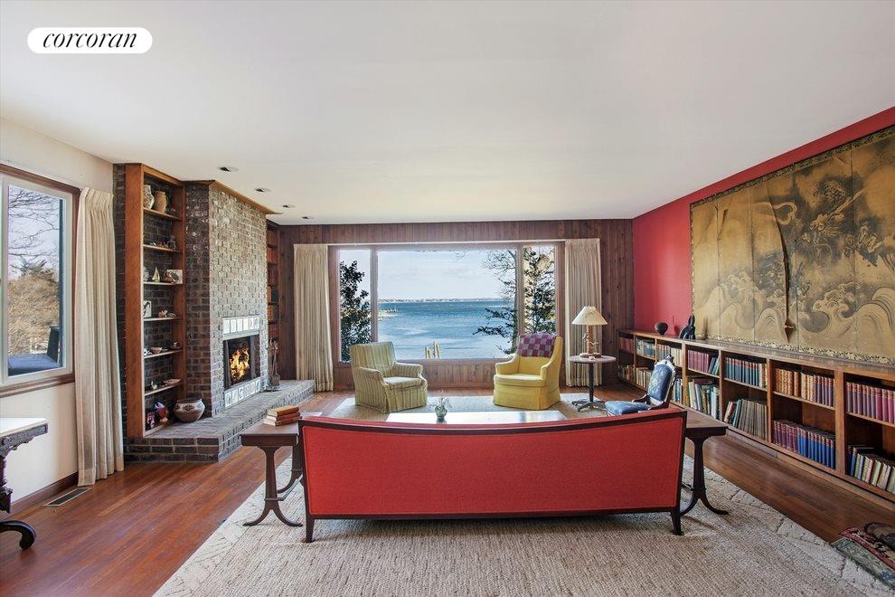 New York City Real Estate | View  | Drop down living room boasts forever views | View 8
