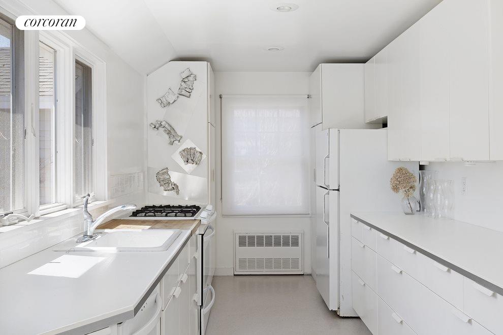 New York City Real Estate | View  | Sleek white kitchen | View 4