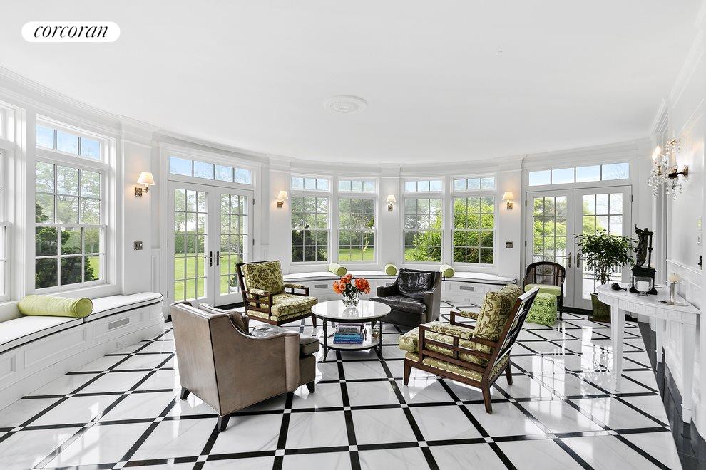 New York City Real Estate | View  | Sunroom With French Doors To Covered Porches | View 9