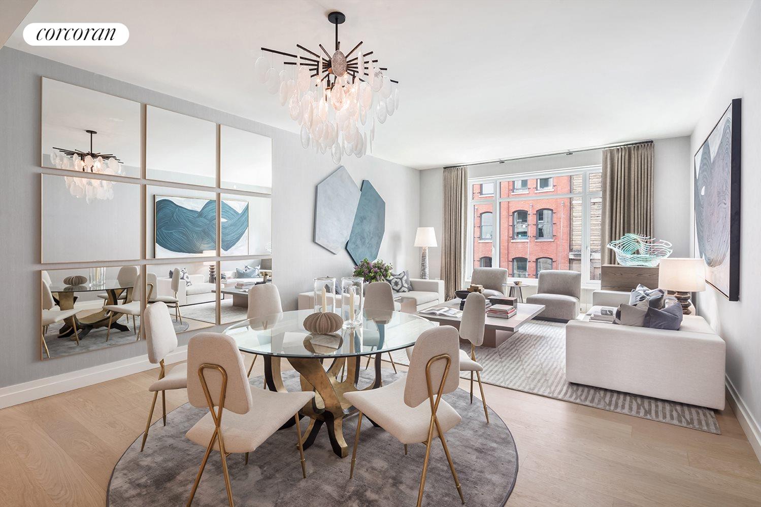 New York City Real Estate | View 70 Vestry Street, 3F | 3 Beds, 3 Baths | View 1